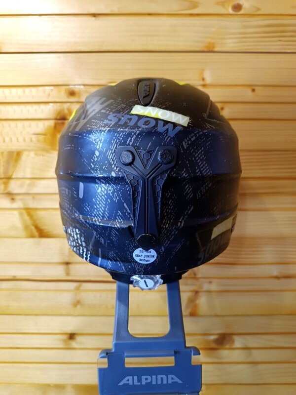 PRILBA ALPINA SNOW BLACK 51-54CM